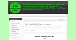 Desktop Screenshot of pro-afrikanisches-viertel.de